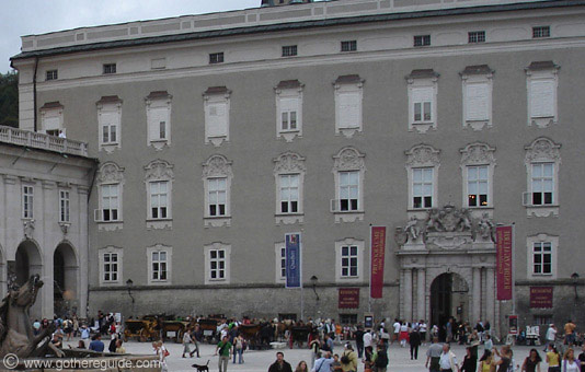Old Residenz palace Salzburg
