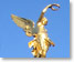 Gold Statue Vienna
