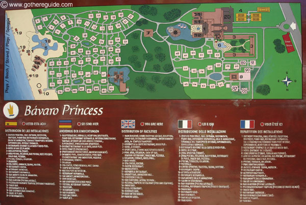Bavaro Princess Punta Cana Map