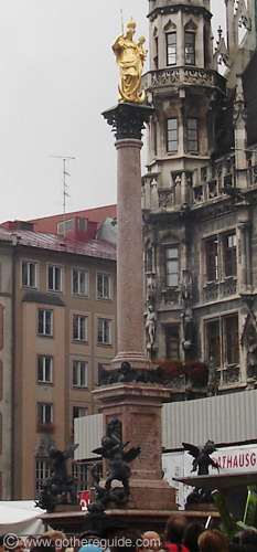 Marienplatz Munich St. Mary's Column