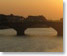 Arno River sunset Florence