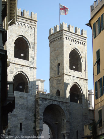 Porta Soprana Genoa Italy