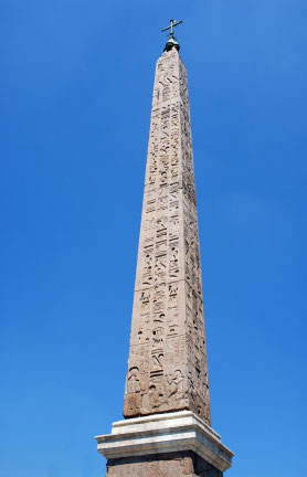 Piazza del Popolo Obelisk Rome