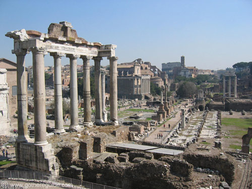 Roman Forum Temple of Saturn