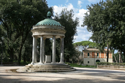 Temple of Diana Villa Borghese Rome