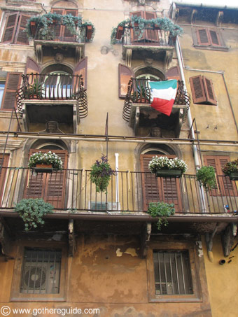 Verona balconies