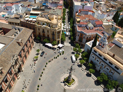 View from Seville Cathedral