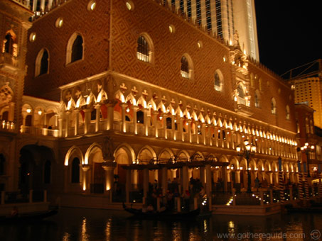 Venetian Hotel night